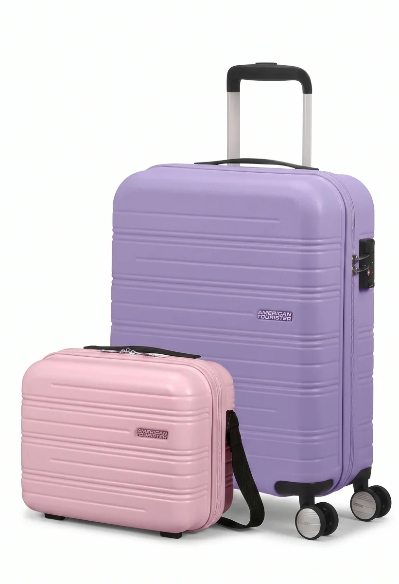 AMERICAN TOURISTER SET DE MALETA DE CABINA Y NECESER RIGIDO HIGH TURN - Des Produits Outdoor Pensés pour Vos Aventures au Quotidien - trunk trailon tourister maleta produit aventure