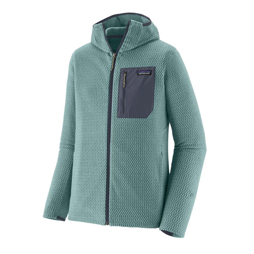R1 Air Full Zip Hoody Blue Sage Équipements Pensés Instant