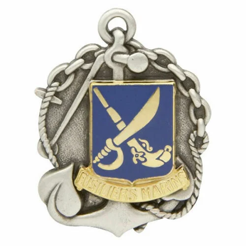 Insigne de Beret Fusiliers Marins - Outdoor Sports Shop – Bons Plans Randonnée & Trekking - 1er régiment