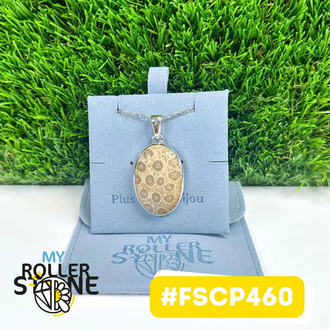 Pendentif Chrysanthème Argent 925 #FSCP460 - Saldi Straordinari – Offerte Speciali Disponibili Adesso Chrysanthème - Pierre naturelle lithothérapie – Bienfaits & Vertus Étiqueté  "Pendentifs Chrysanthème" - My Roller Stone