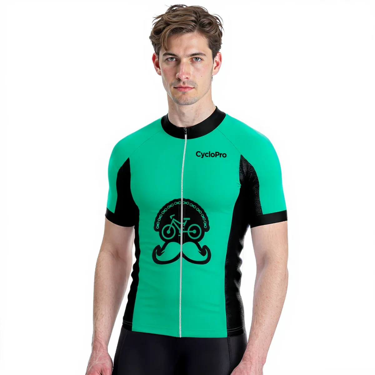 Maillot Cyclisme Route Turquoise - Fleur de l'age - Tout pour Créer des Expériences Mémorables en Extérieur - bougainvillier fleur age expérience extérieur