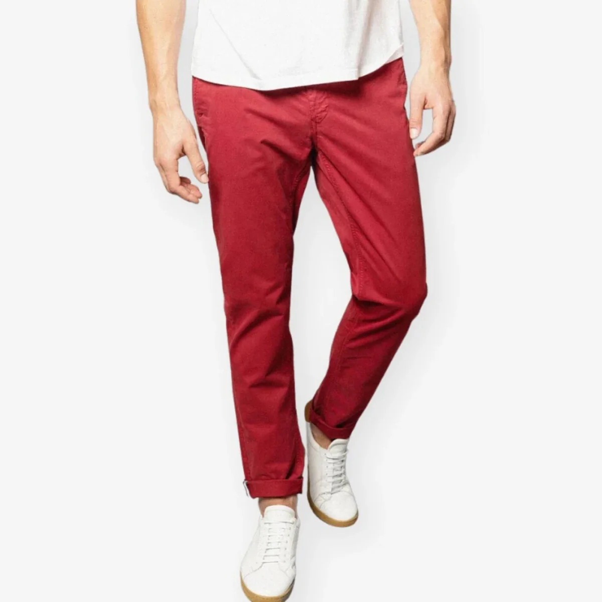Chino 702 rouge coupe droite confort estivale - E-shop mondial – Produits durables, modernes et accessibles partout