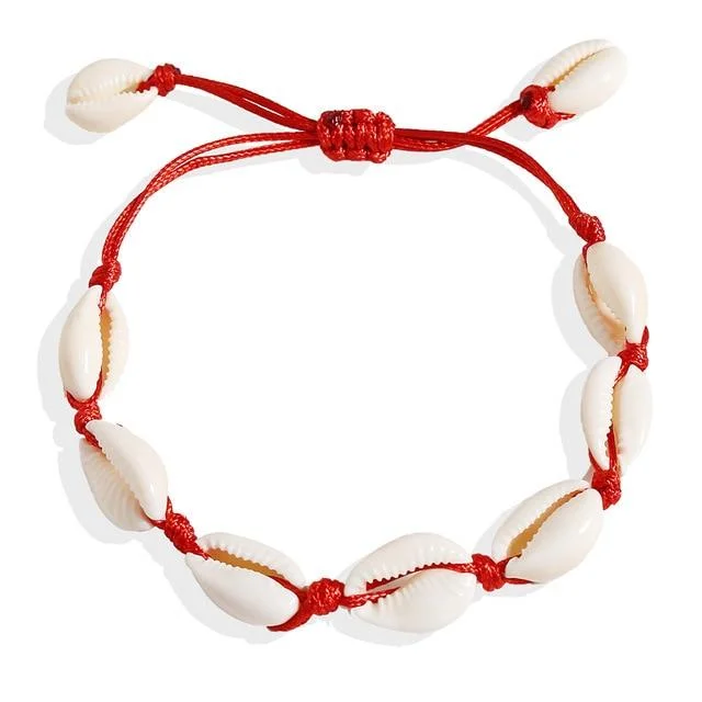Bracelet Cheville Coquillage Starkle Récif Cauris - Saldi Straordinari – Offerte Speciali Disponibili Adesso