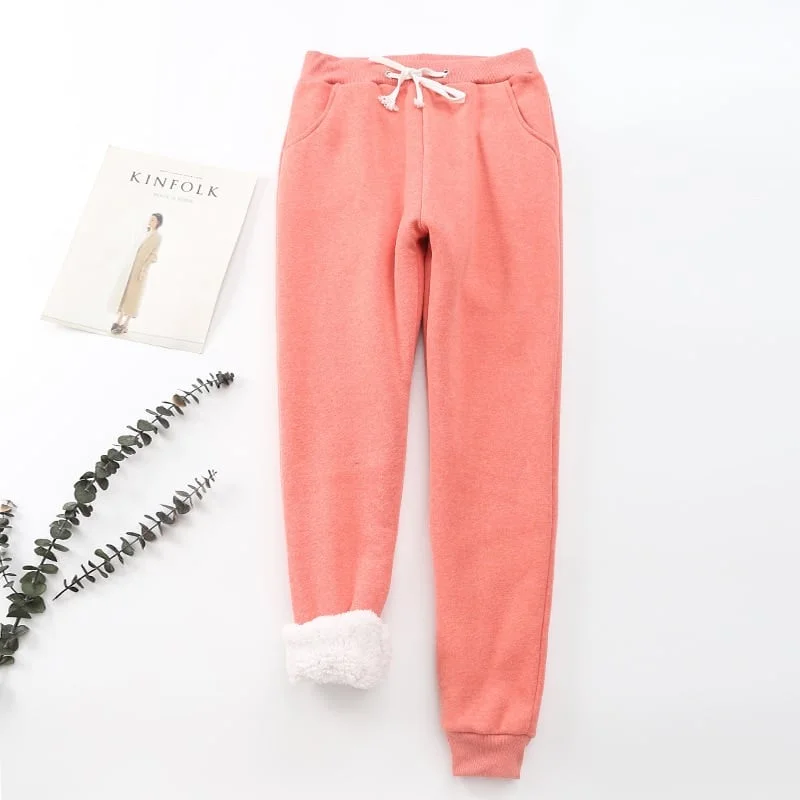 Jogging d’hiver fourré pour femme - Éclairage de qualité indispensable avec frais de port offerts