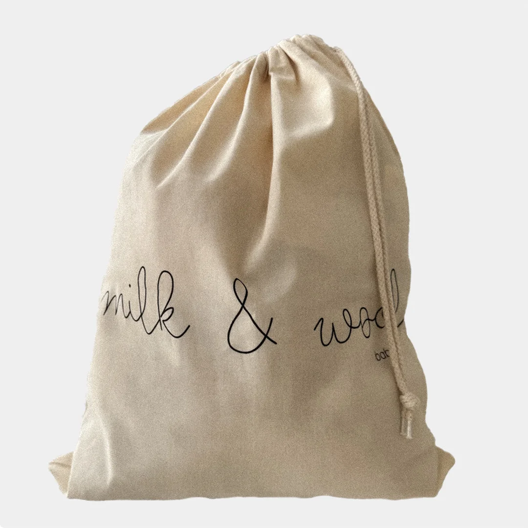 Emballage pochon cadeau Milk and Wool - Boutique Bébé en Ligne : Soins, Jouets et Articles Maison - {'count': 1, 'name': 'Cocon'}