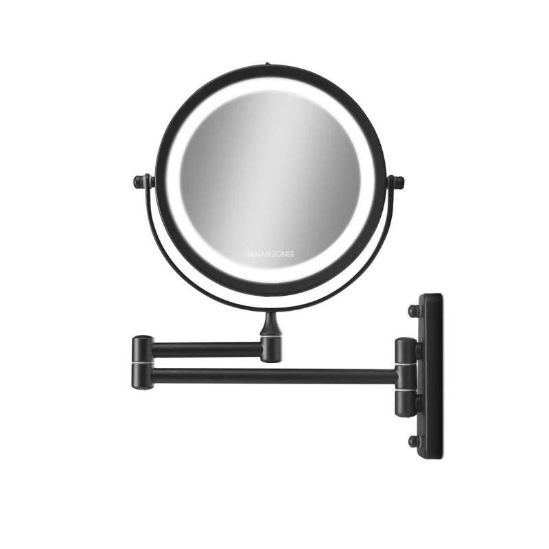 Miroir maquillage mural Noir Organisation maison solutions rangement