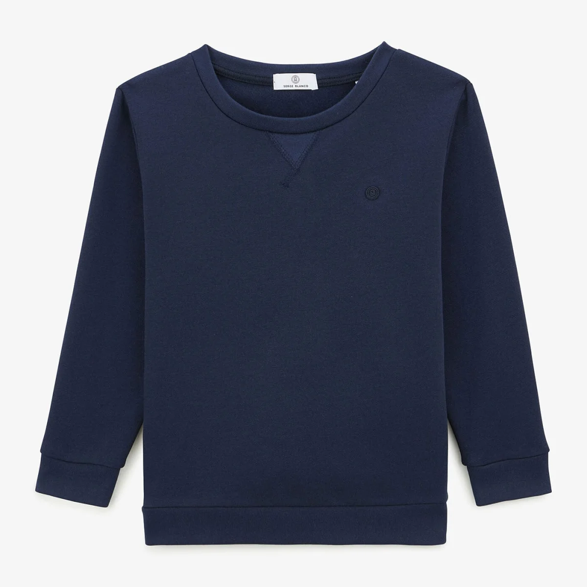 Sweat à col rond garçon en molleton brossé bleu foncé - E-shop mondial – Produits durables, modernes et accessibles partout - tommy jeans sweat col molleton brossé e-shop produit