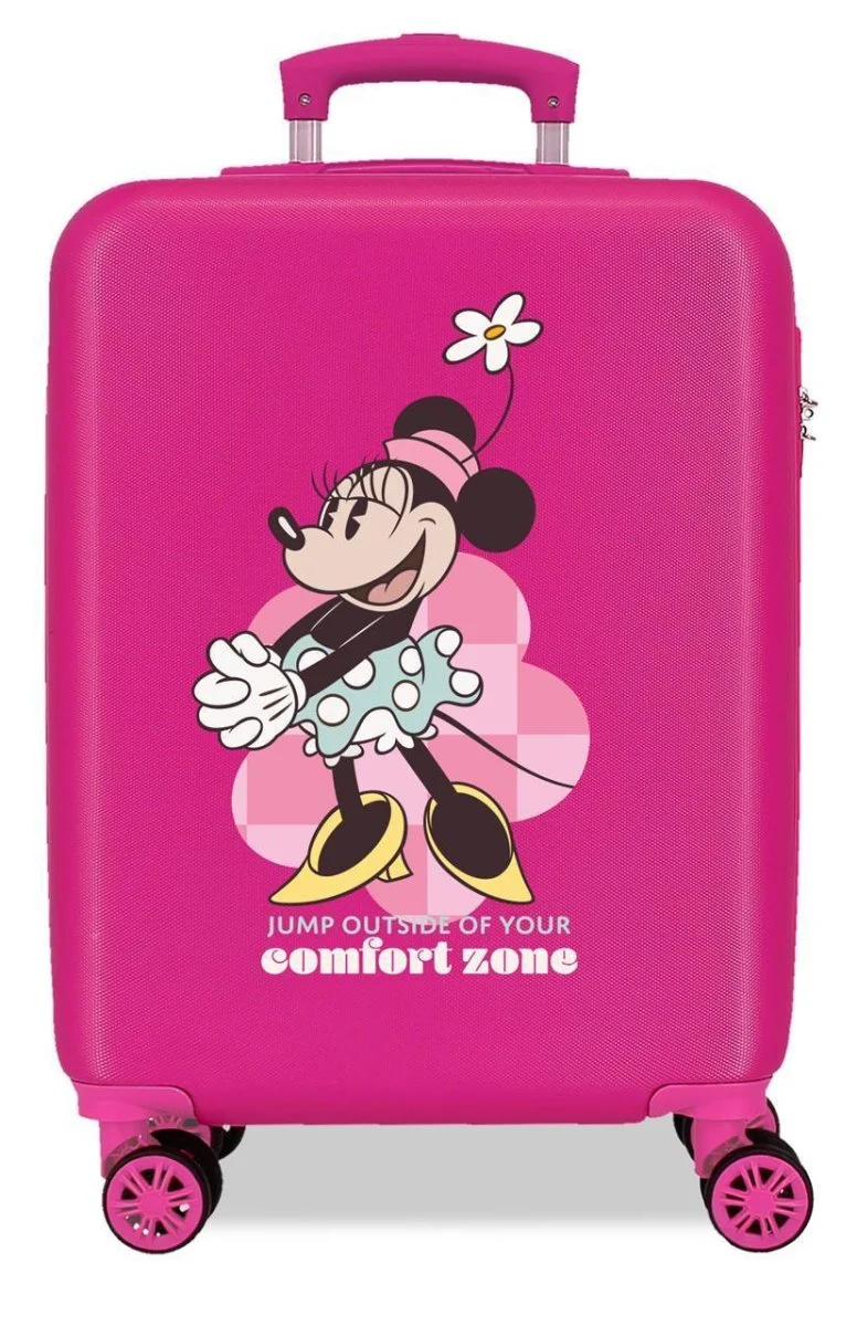 4771143 TROLLEY ABS 55CM. 4R. MINNIE CONFORT ZONE FUCSIA - Des Produits Outdoor Pensés pour Vos Aventures au Quotidien - {'count': 1, 'name': 'litres'}