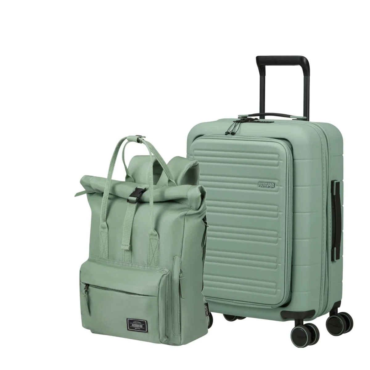 SET AMERICAN TOURISTER MALETA DE CABINA NOVASTREAM SMART Y MOCHILA URBAN GROOVE UG16 Verde - Des Produits Outdoor Pensés pour Vos Aventures au Quotidien - {'count': 1, 'name': 'ados'}