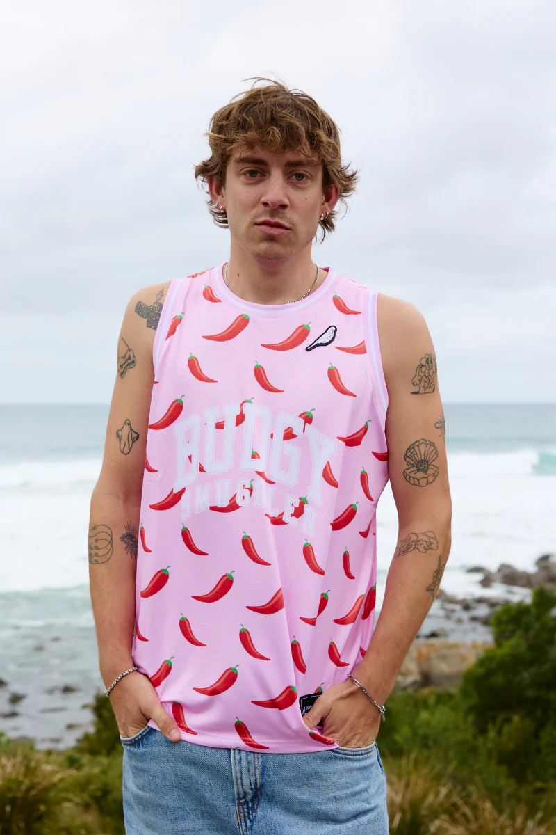 Maillot de Basket en Piments Rose - E-shop mondial – Produits durables, usage modernes et accessibles partout