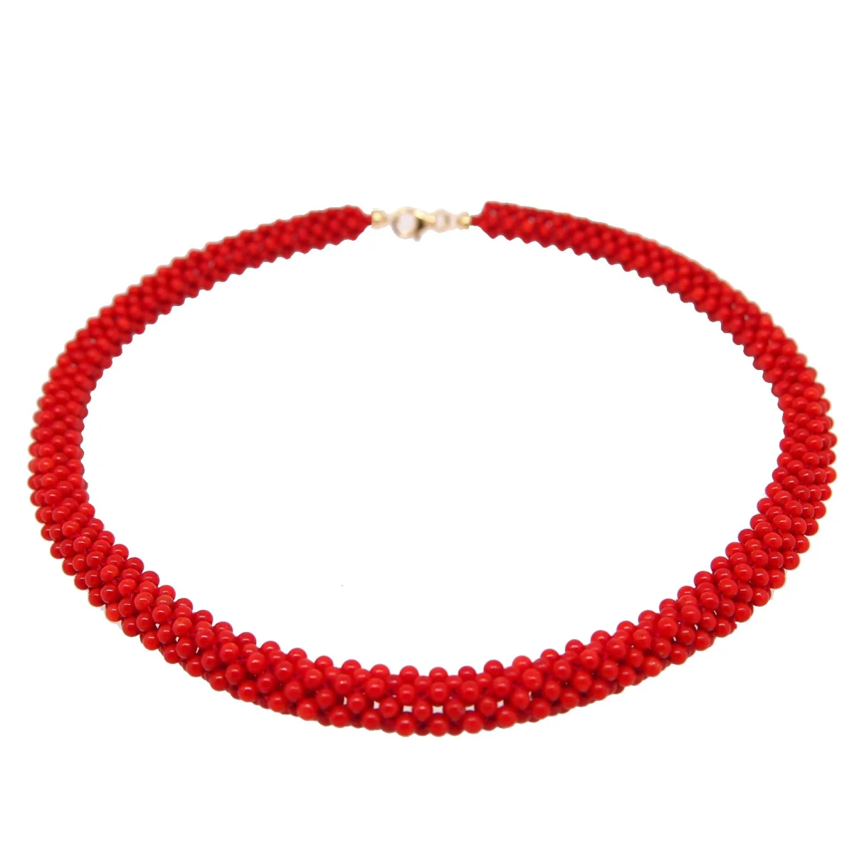 Collier tissé de perles – 8 à 9 mm - Saldi Straordinari – Offerte Speciali Disponibili Adesso Collier Perles en Chute - Collier en Or 18 K avec perles de culture