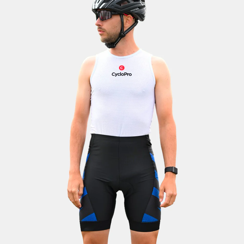 Cuissard Cycliste 3 Poches bleu - Practical+ - Tout pour Créer des Expériences Mémorables en Extérieur Portefeuille de poche femme commerce extérieur transfrontalier, mini  portefeuille à fermeture éclair, nouveau 2024, tendance, fleur vintage,  niche mode