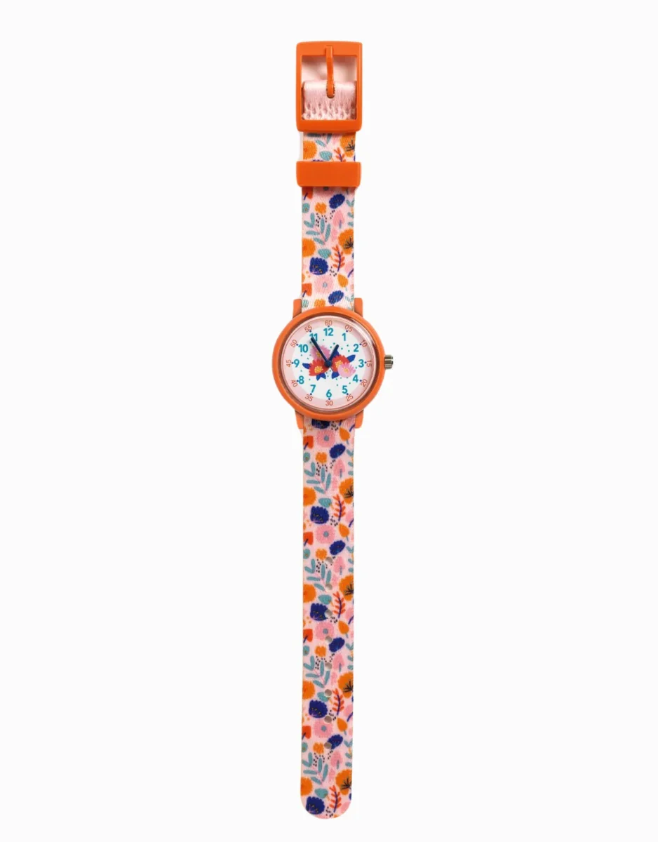 Montre pour enfant - Fleurs - Djeco - Boutique Maman & Bébé – Produits Essentiels au Quotidien - Bach