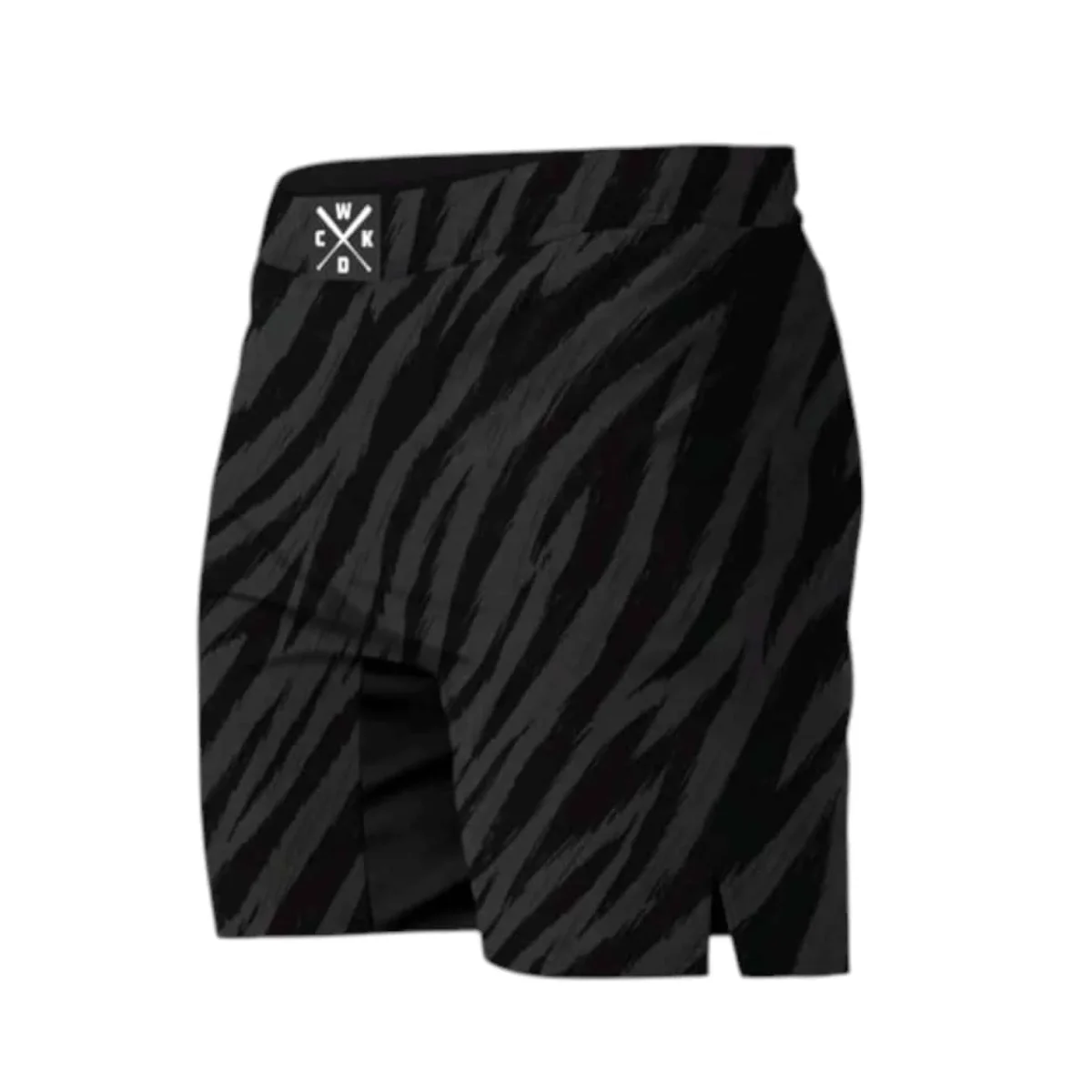 Short MMA Court Wicked One Tiger Noir/Gris - Matériel sport pas cher – Meilleur rapport qualité-prix Matériel d'entraînement MMA – Daisho
