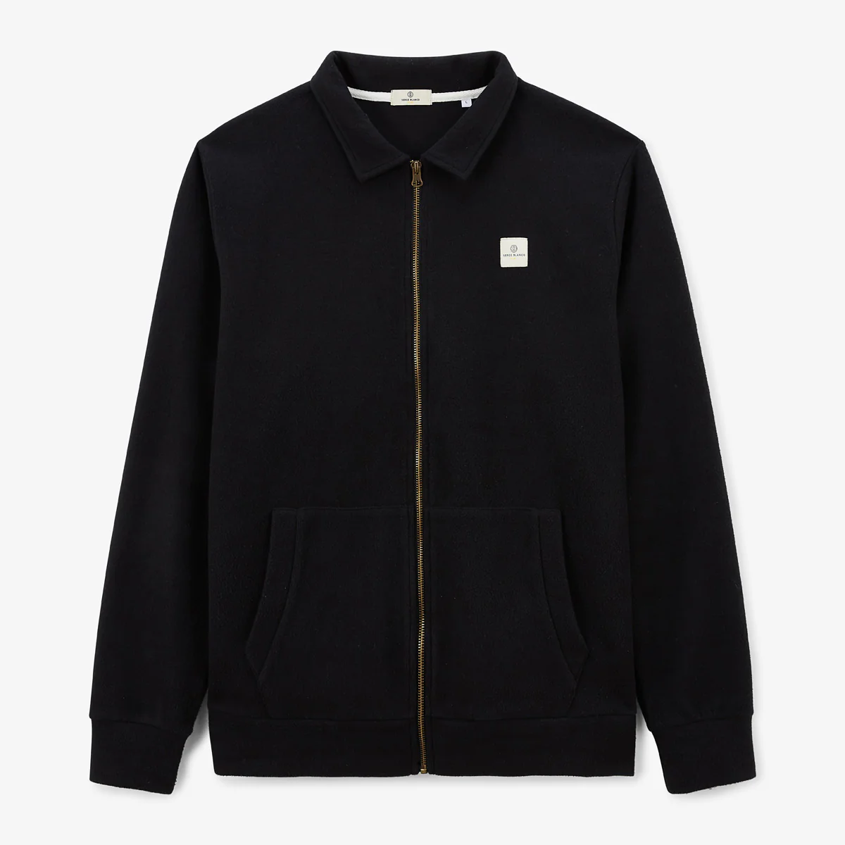 Sweat zippé Club avec col polo Souleman noir Play - E-shop mondial – Produits durables, modernes et accessibles partout