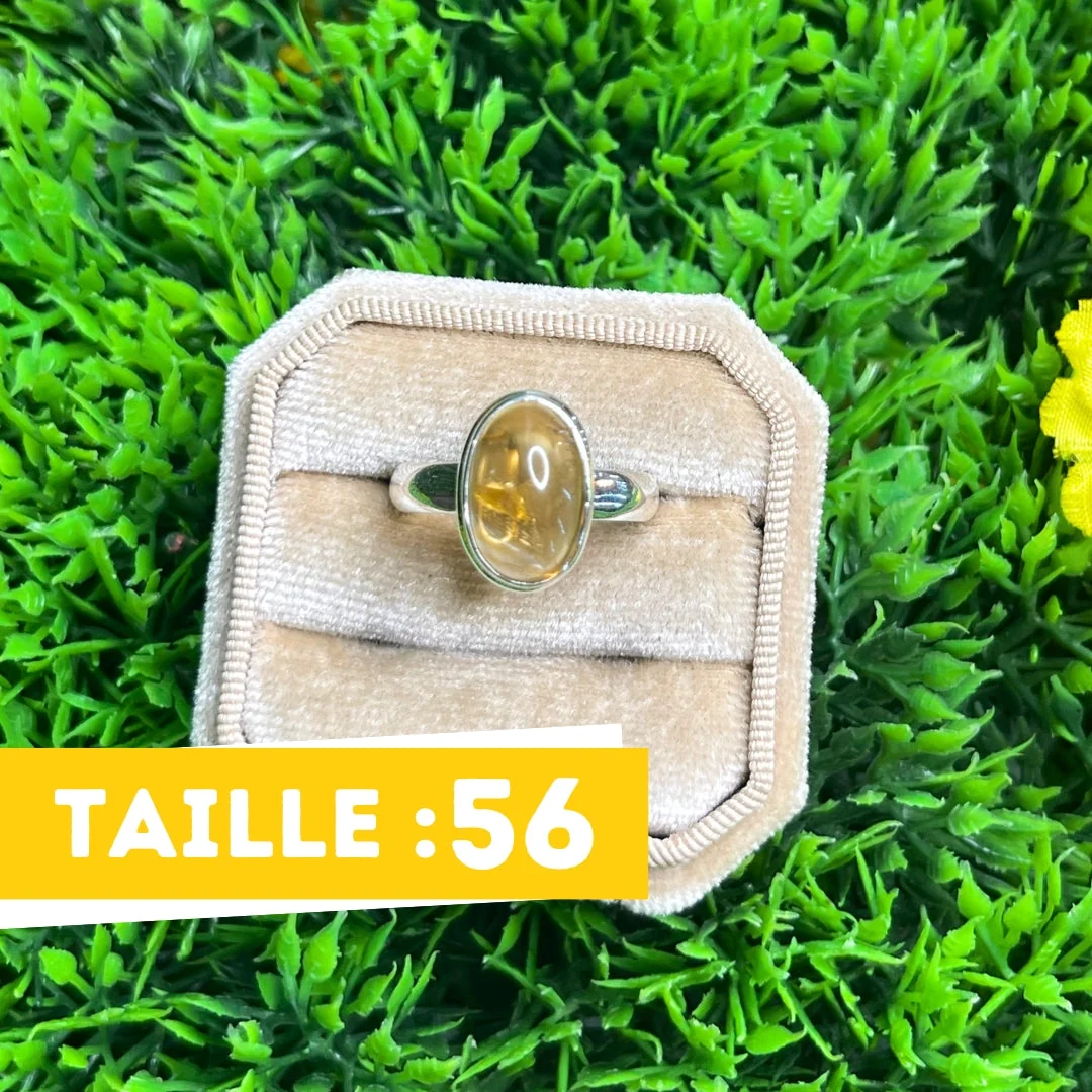 Bague Argent Citrine #48 - Saldi Straordinari – Offerte Speciali Disponibili Adesso Bague citrine, pierres fines et diamants, or rose | Bijouterie Sallier