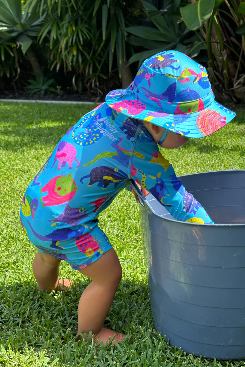 Coffret enfant maillot Body Short enfant bain Faune Australienne UPF E-shop mondial Produits durables modernes accessibles