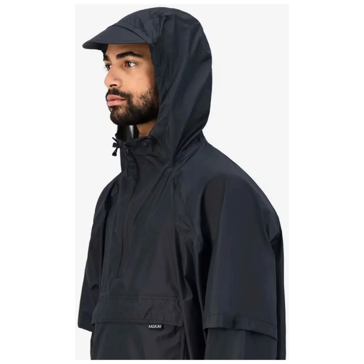 PONCHO - BLACK - Des Produits Outdoor Pensés pour Vos Aventures au Quotidien Leatt ADV FlowTour 7.5 Stealth noir or M veste moto aventure - 5024030361