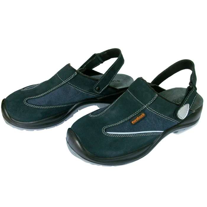 Sandale de sécurité bleu jeans avec bride basculante - Accessoires Outdoor pied pour Plus de Liberté de Mouvement