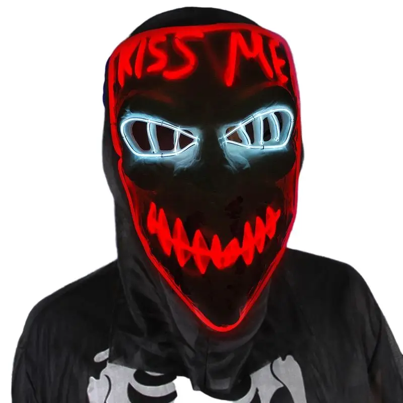 Masque Halloween LED Néon - Boutique Bébé en Ligne : Soins, Jouets et Articles Maison - Masque spiderman
