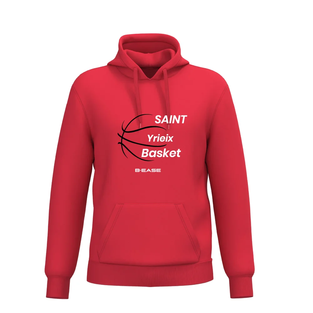 Sweat à capuche capuche Saint Yrieix Basket – BIG - Matériel sport pas cher – Meilleur rapport qualité-prix