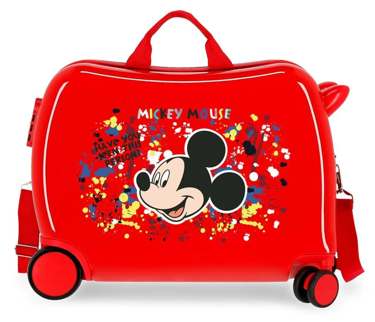 4579821 MALETA INF.ABS 4R. MICKEY COLOUR MAYHEM ROJO - Des Produits capacité Outdoor Pensés pour Vos Aventures au Quotidien