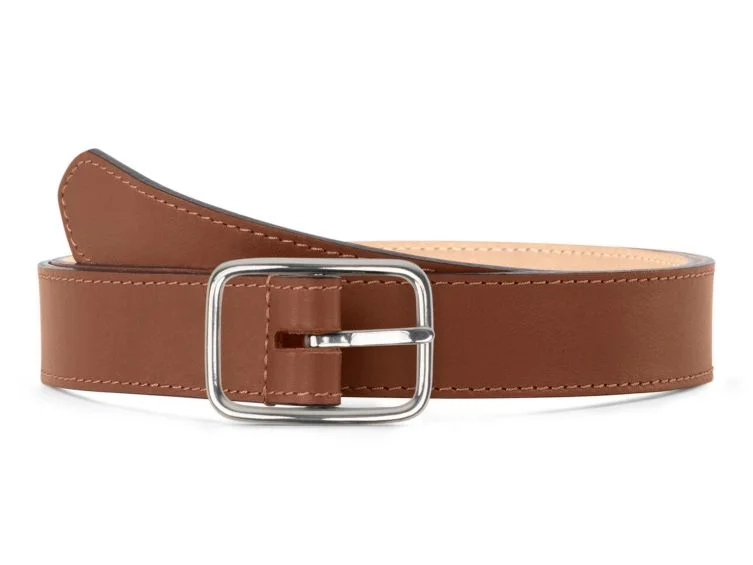 Ceinture premium cuir chic gold, boucle rectangulaire, classique, argentée – 30mm – 5131 Choisir - Vins Rouges Harmonieux pour Chaque Occasion - {'count': 1, 'name': 'crocodile'}