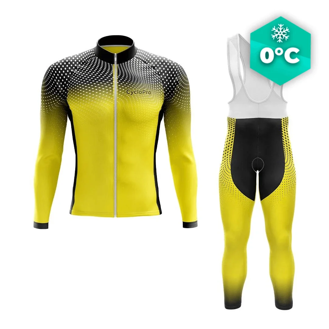 TENUE CYCLISTE HIVER HOMME JAUNE - DIMENSION+ - Tout pour Créer des Expériences Mémorables en Extérieur Ensemble cuissard vélo et maillot cyclisme équipe pro UAE EMIRATES Portugal  2023 Aero Mesh - Tenuevelo.com