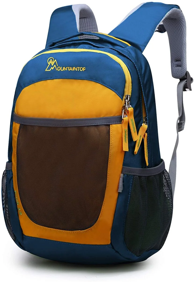 Sac à dos pour enfants (garçon et fille) Cartable léger pour bleu – MOUNTAINTOP - Organisation de la maison avec des solutions de rangement Sac à dos enfant double poignées véhicules et chiens - Croquette Petit toi  - Le petit Souk