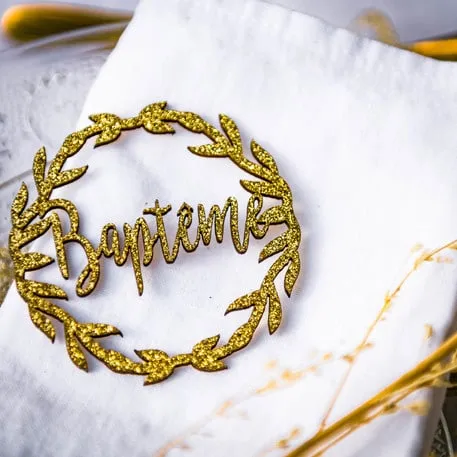Couronnes en bois pailletés « Baptême »- Lot de 2 - Amazon.fr ​Boulangerie-Pâtisserie | Pain au Levain & Viennoiseries
