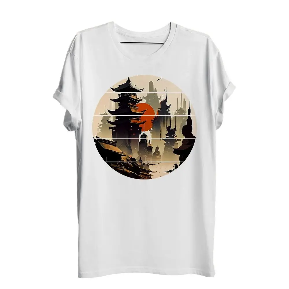 T-Shirt Pagode Japan city - Boutique Bébé en Ligne : Soins, Jouets Fun et Articles Maison