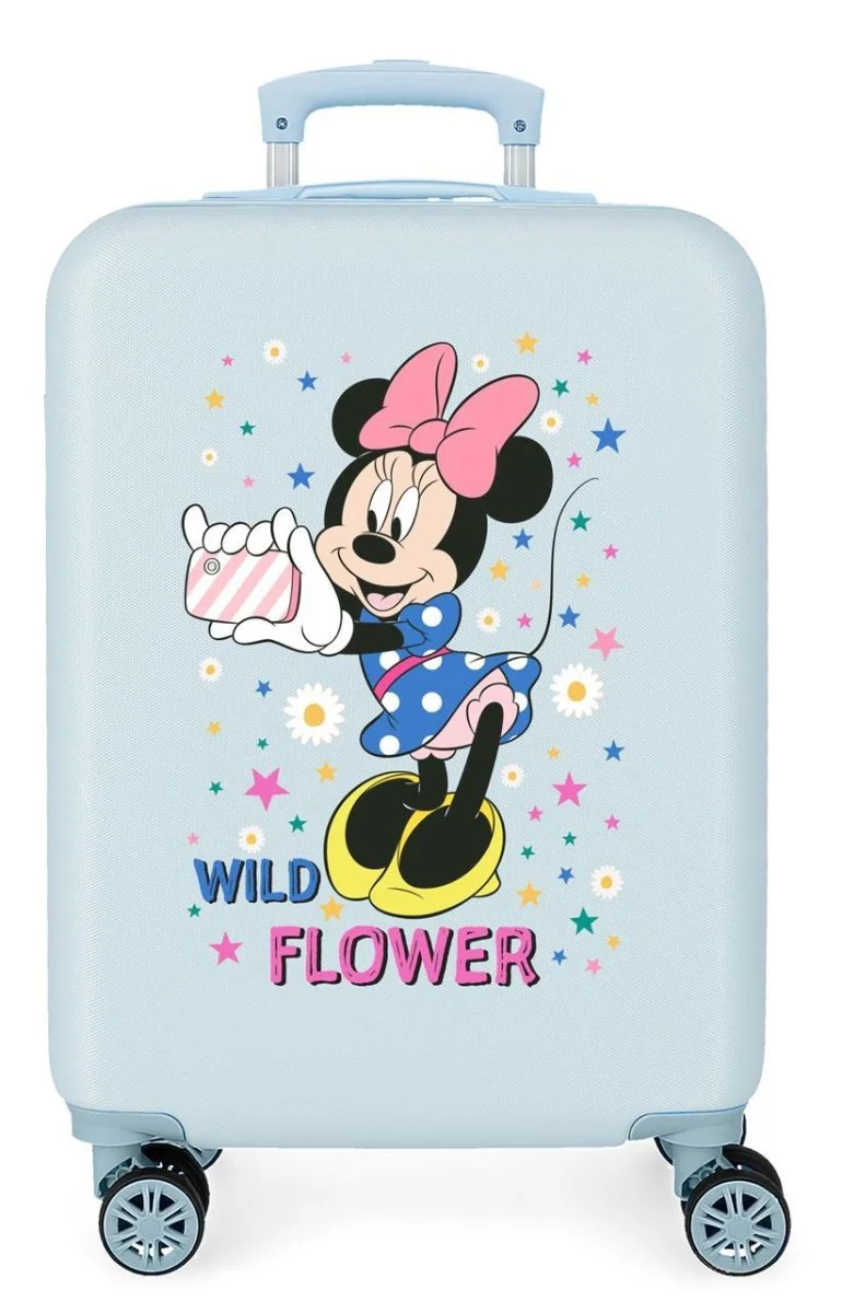 4421421 TROLLEY ABS 55CM. 4R. MINNIE WILD FLOWER AZUL - Des Produits Outdoor Pensés pour Vos Aventures au Quotidien Valise cabine à roulette noir Trolley Adc VAL-516 - Valise - Achat & prix |  fnac