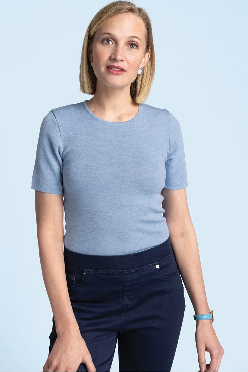 T-shirt en laine mérinos Made in France - Vins Rouges Harmonieux pour Chaque Occasion T-shirts en laine mérinos | Le t-shirt Propre