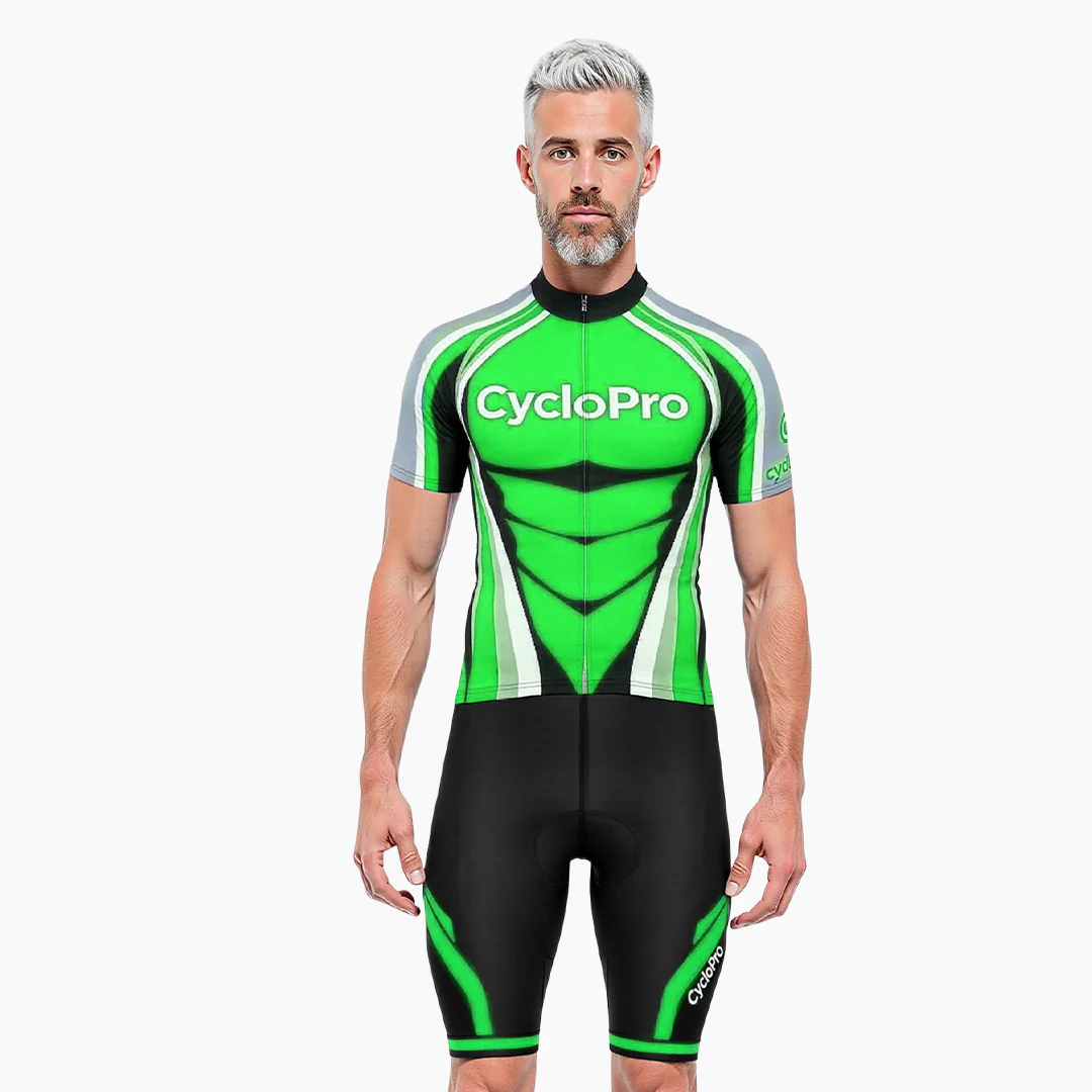 TENUE DE CYCLISTE ROUTE VERTE - SHAPE+ - Tout pour Créer des Expériences Mémorables en Extérieur - {'count': 2, 'name': 'Cuissard'}