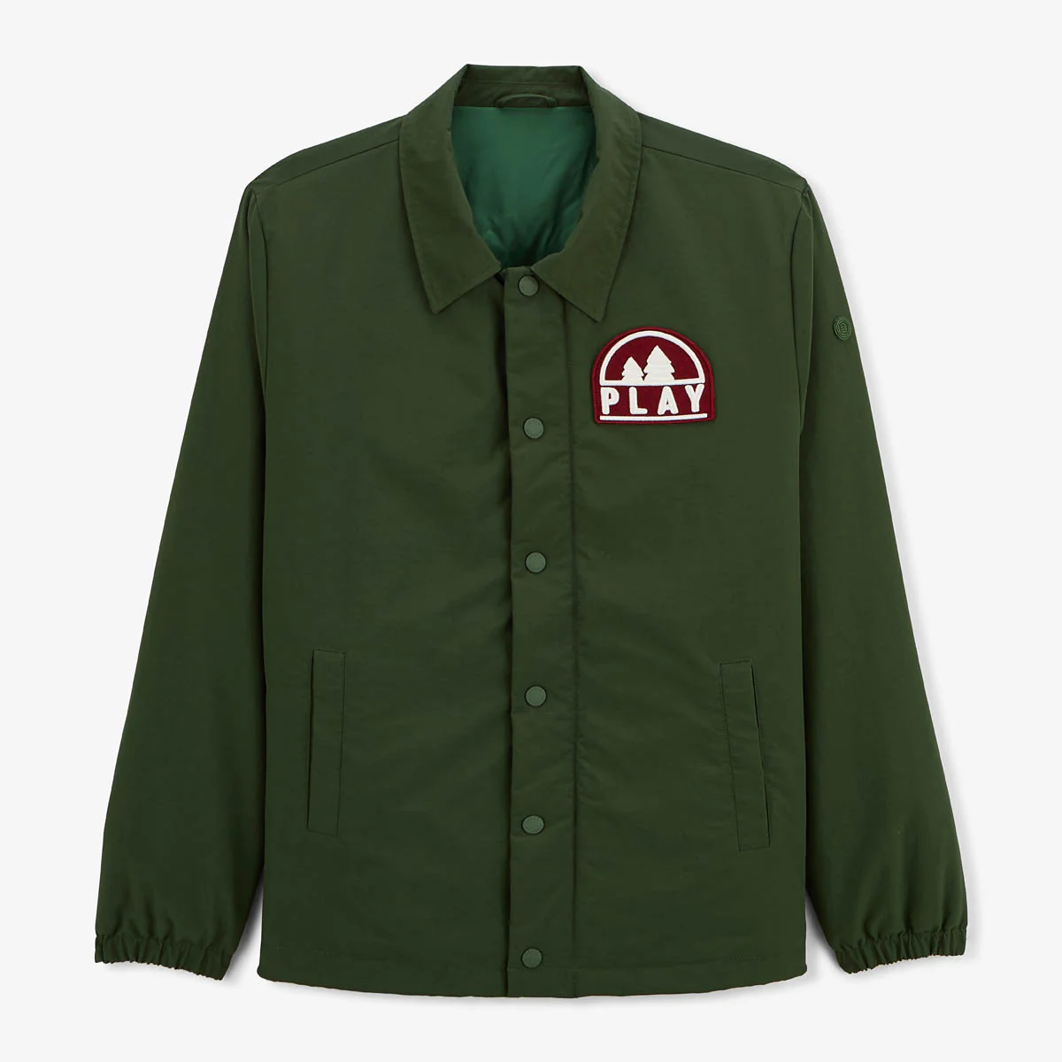 Parka Dan déperlante avec badge brodé vert anglais - E-shop mondial – Produits durables, modernes et accessibles partout - {'count': 1, 'name': 'Panama'}