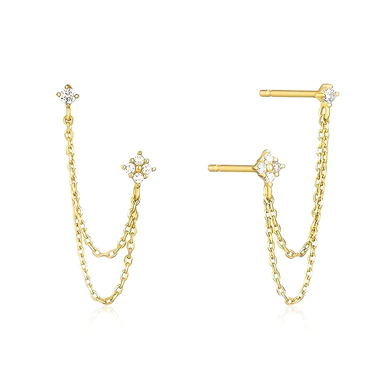 Lovers duo crystal earrings - are Vins Rouges Harmonieux pour Chaque Occasion