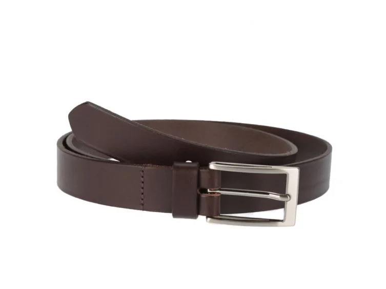 Ceinture marron boucle longue élégante cm Vins Rouges Harmonieux Occasion