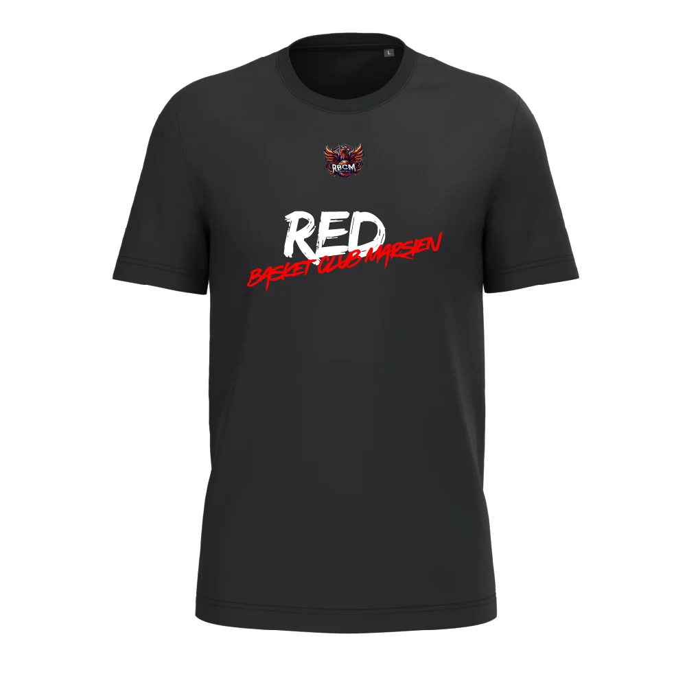 T-shirt RBCM – RED1 – Noir - Matériel sport pas cher – Meilleur rapport qualité-prix - {'count': 1, 'name': 'Hommes'}