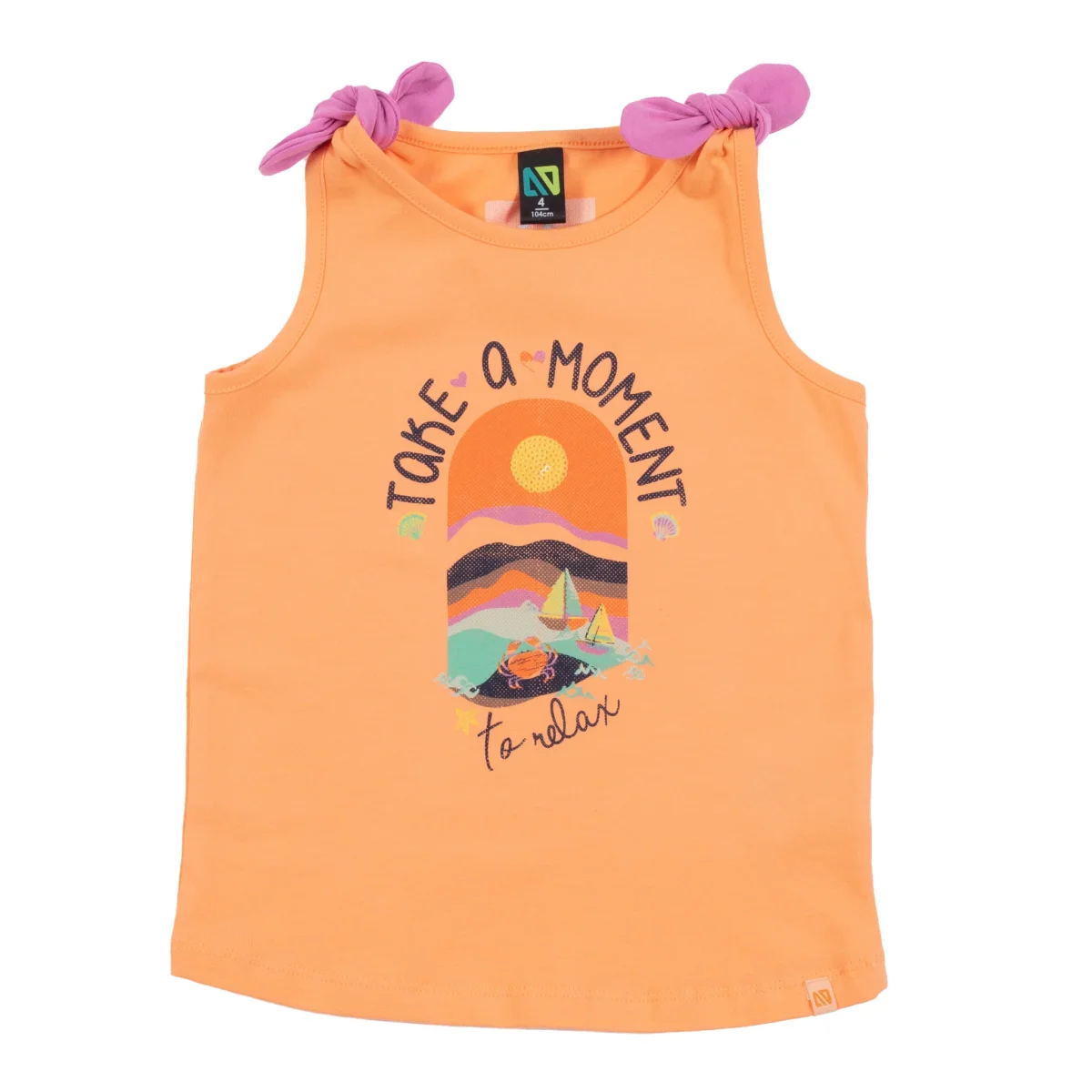 Camisole Instants vacances- S2408 07 ans Saldi Straordinari Offerte Speciali Disponibili Adesso