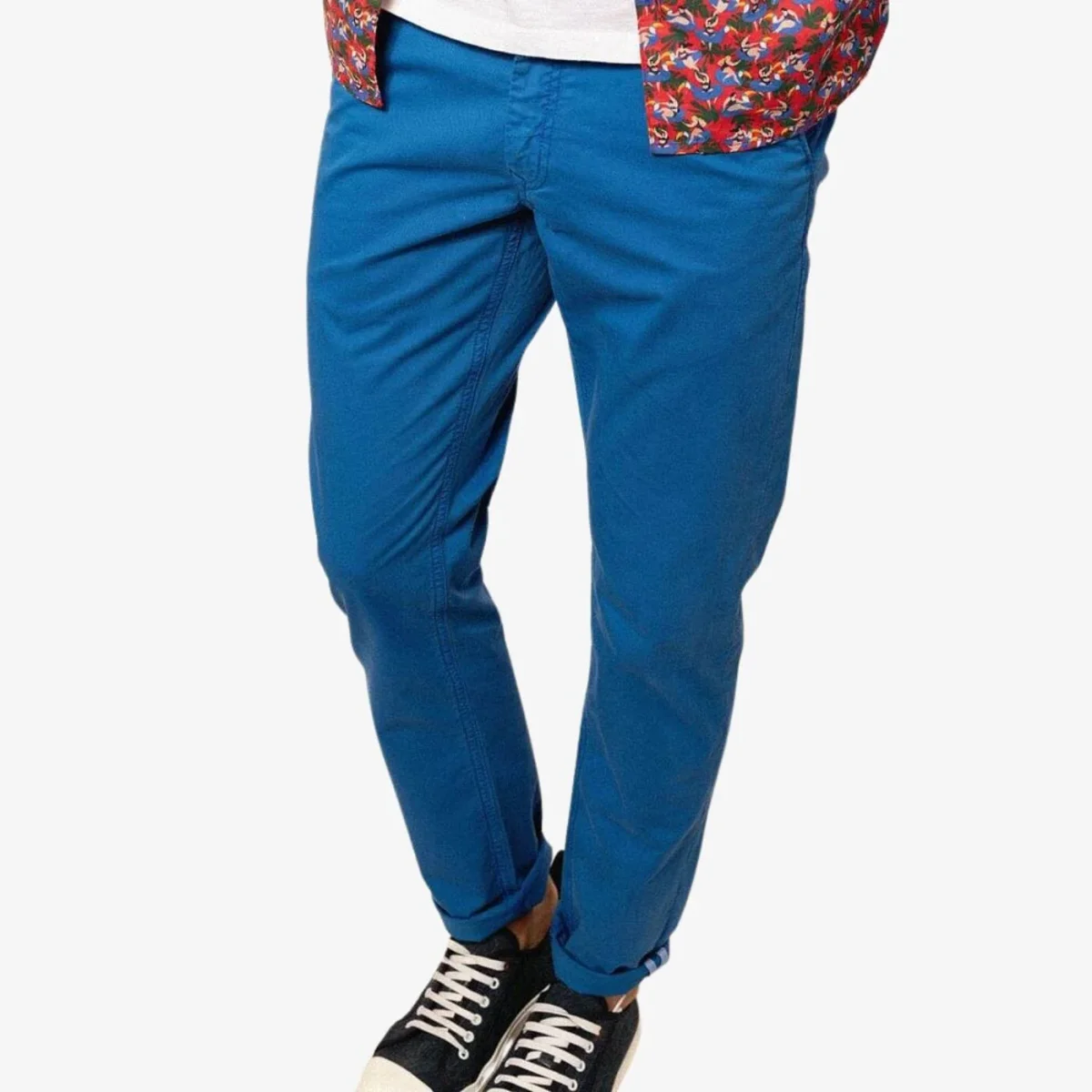 Chino 702 bleu roi coupe droite - E-shop mondial – Produits durables, modernes et accessibles partout - Ba&sh
