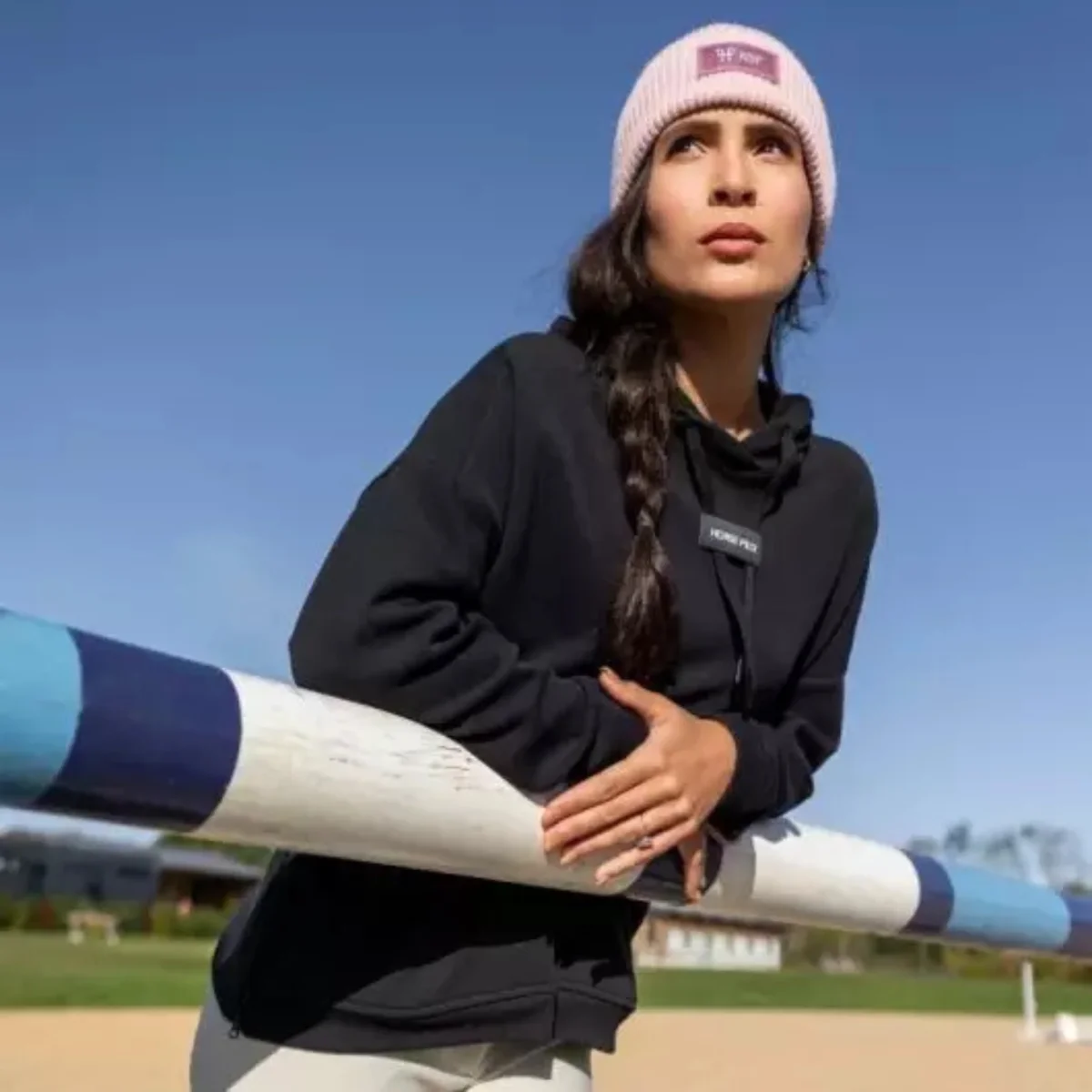 Sweat Capuche Femme Team Hoodie Horse Pilot Saldi Straordinari Offerte Speciali Disponibili Adesso