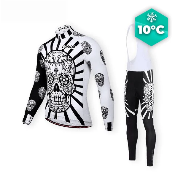 TENUE CYCLISTE AUTOMNE - SKULL+ - Tout pour Créer des Expériences Mémorables en Extérieur - vélo femme tenue cycliste expérience extérieur