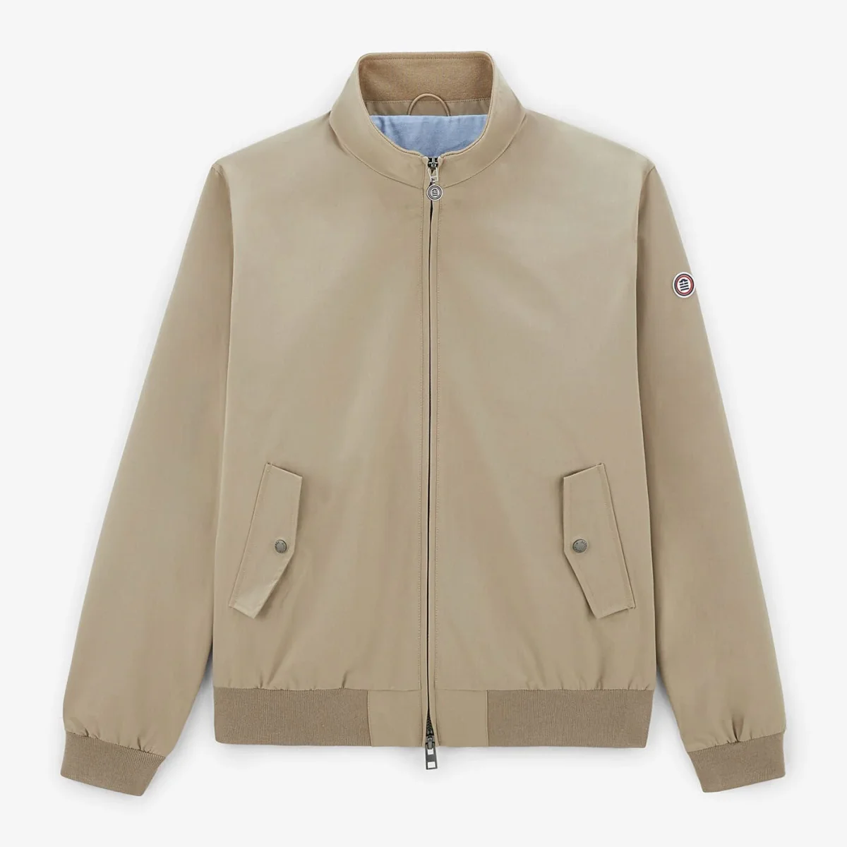 Blouson Florent zippé beige - E-shop mondial – Produits durables, modernes et accessibles partout Alonzo Blouson Travail Homme Coton Mélangé – Col Rabattu, Zip Complet –  Bellaza Moda