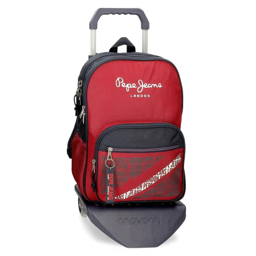 Mochila escolar dos compartimentos Pepe Jeans Clark 40cm con carro - Des Produits Outdoor Pensés pour Vos Aventures au Quotidien - {'count': 3, 'name': 'Adventure'}