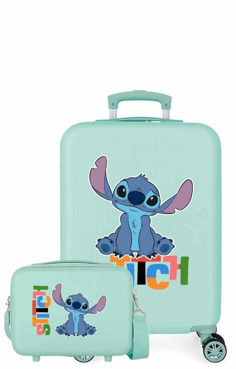 Pack maleta de cabina + Neceser Aloha Stitch - Des Produits Outdoor Pensés pour Vos Aventures au Quotidien - {'count': 1, 'name': 'Coque'}