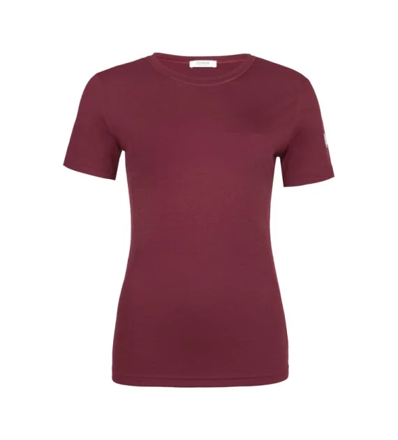 T-SHIRT LAINE MERINOS 145 W BORDEAUX - Vins Rouges Harmonieux pour Chaque Tencel Occasion