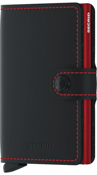 Secrid MiniWallet Matte Black&Red - Des Produits Outdoor Pensés pour Vos Aventures au Quotidien - Algérie
