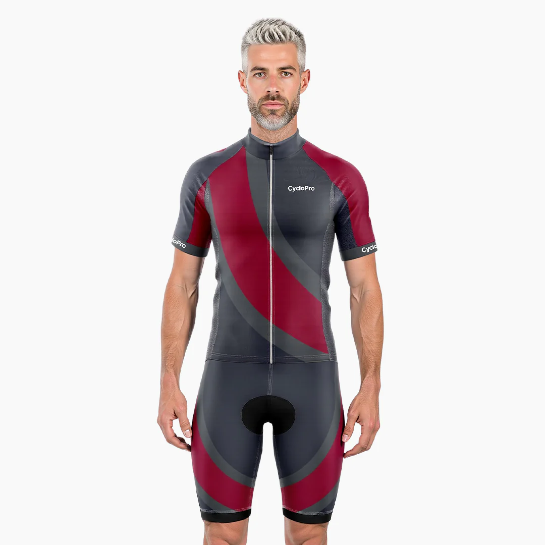 TENUE DE CYCLISME ÉTÉ HOMME ROUGE - GLADIATOR+ - Tout pour Créer des Expériences Mémorables en Extérieur TENUE DE CYCLISME ÉTÉ HOMME BLEUE - PIXEL+ - CycloPro
