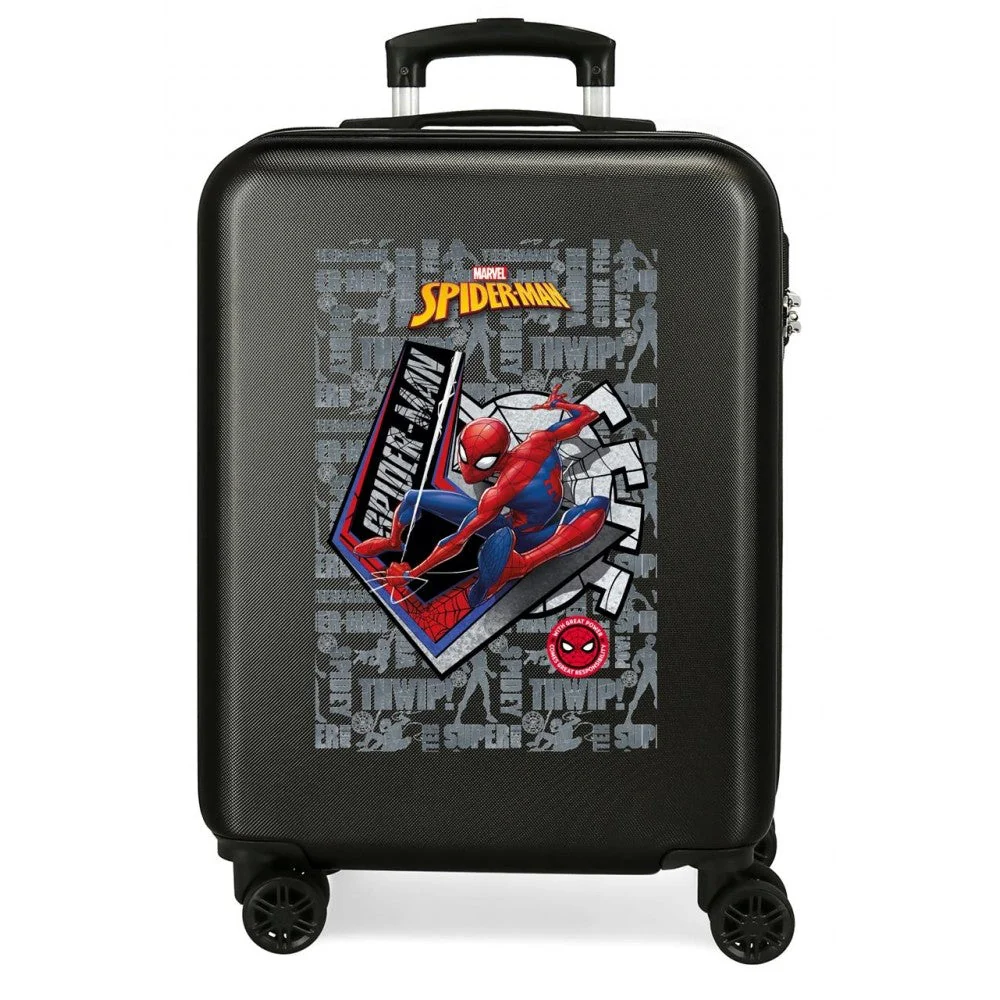 Maleta Cabina Spiderman Great cm Produits Outdoor Pensés Aventures Quotidien