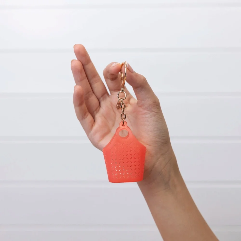 Porte-clé Mini Jelly Bag Neon Orange - Organisation de la maison avec des solutions de rangement Petit espace : nos astuces de rangement pour toute la maison